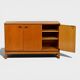 Rare Modernist Enfilade oak – Marcel Gascoin (Éd. Alvéole, c. 1960)