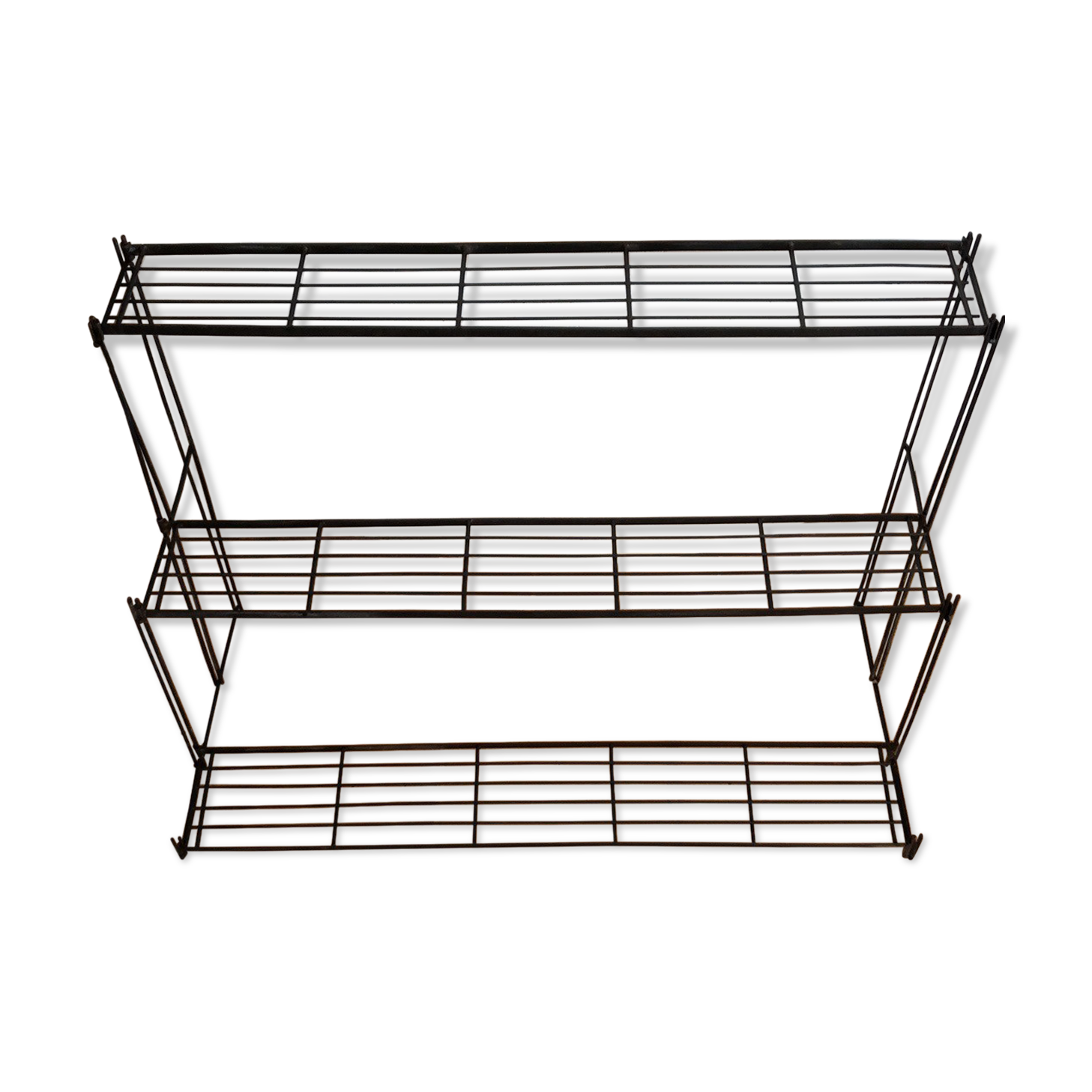 Ancient iron planter