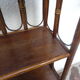 Rattan canning shelf