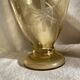 Amber vase with engraved decoration
