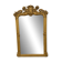 grand miroir doré Napoleon III au masque
