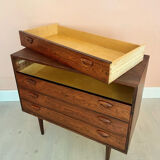 Commode danoise par Kai Kristiansen en palissandre années 1960
