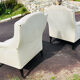 Paire de fauteuils anglais