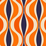 Vintage varnished teak chest of drawers 1970