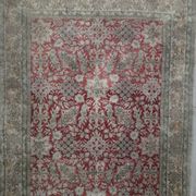 Sublime Oriental Silk Carpet - Hand-Knotted - Persian Design - 124 x 78 cm