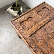 Savoyard folk art coffee table