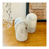 Marble salt and pepper shaker