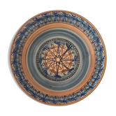 Hollow plate VALLAURIS motif by L.Bacculini