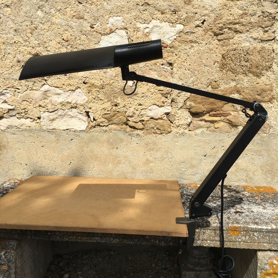 80s “ledu” neon desk lamp