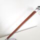 Desk lamp - incm , elea- contemporary design - chrome metal & wood - 1990