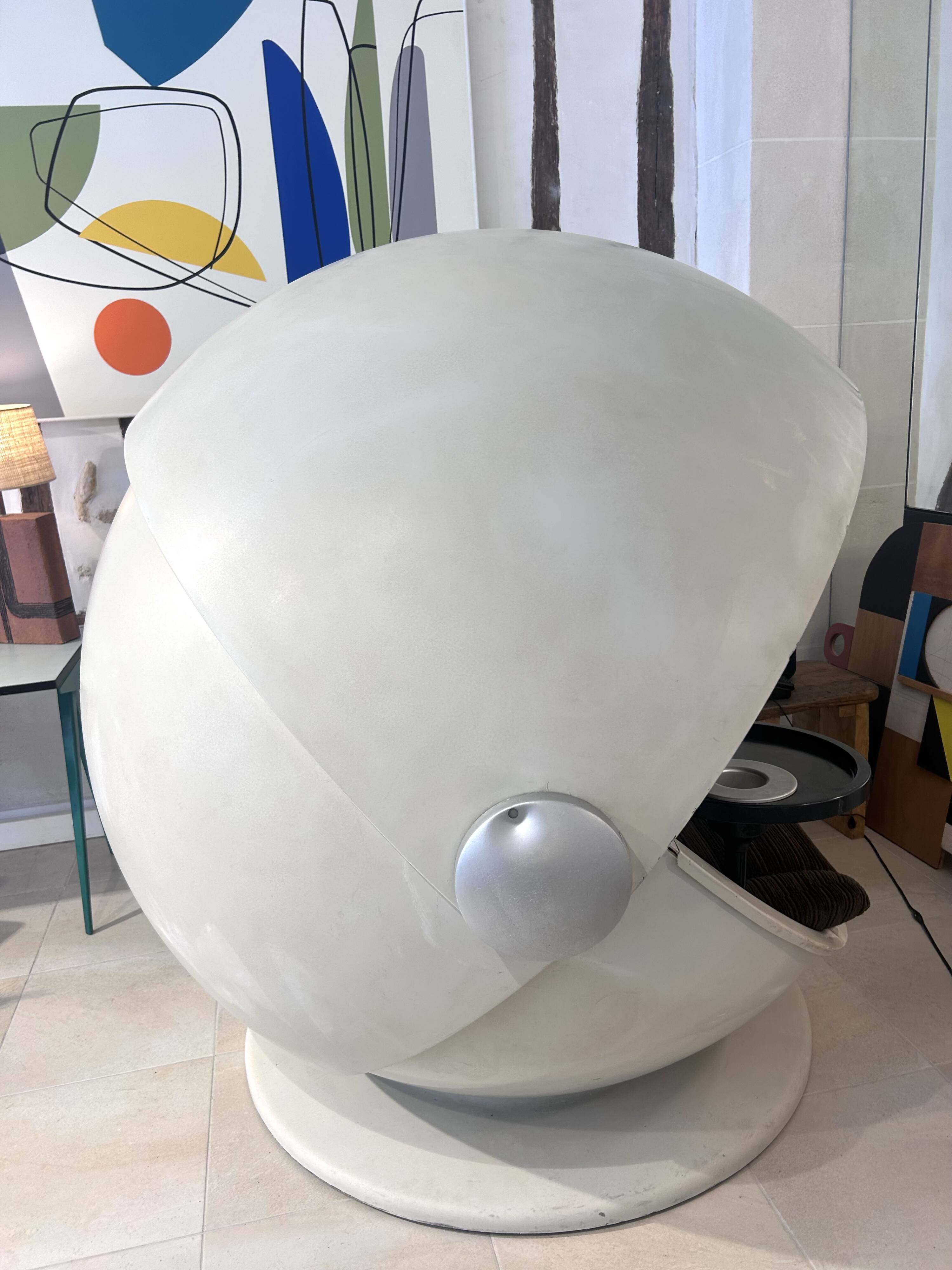 Chaise Sunball par Günter Ferdinand Ris et Herbert Selldorf pour Rosenthal, 196