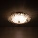 Floral Mid-Century Modern Flush Lamp Emil Stejnar 1960s Austria