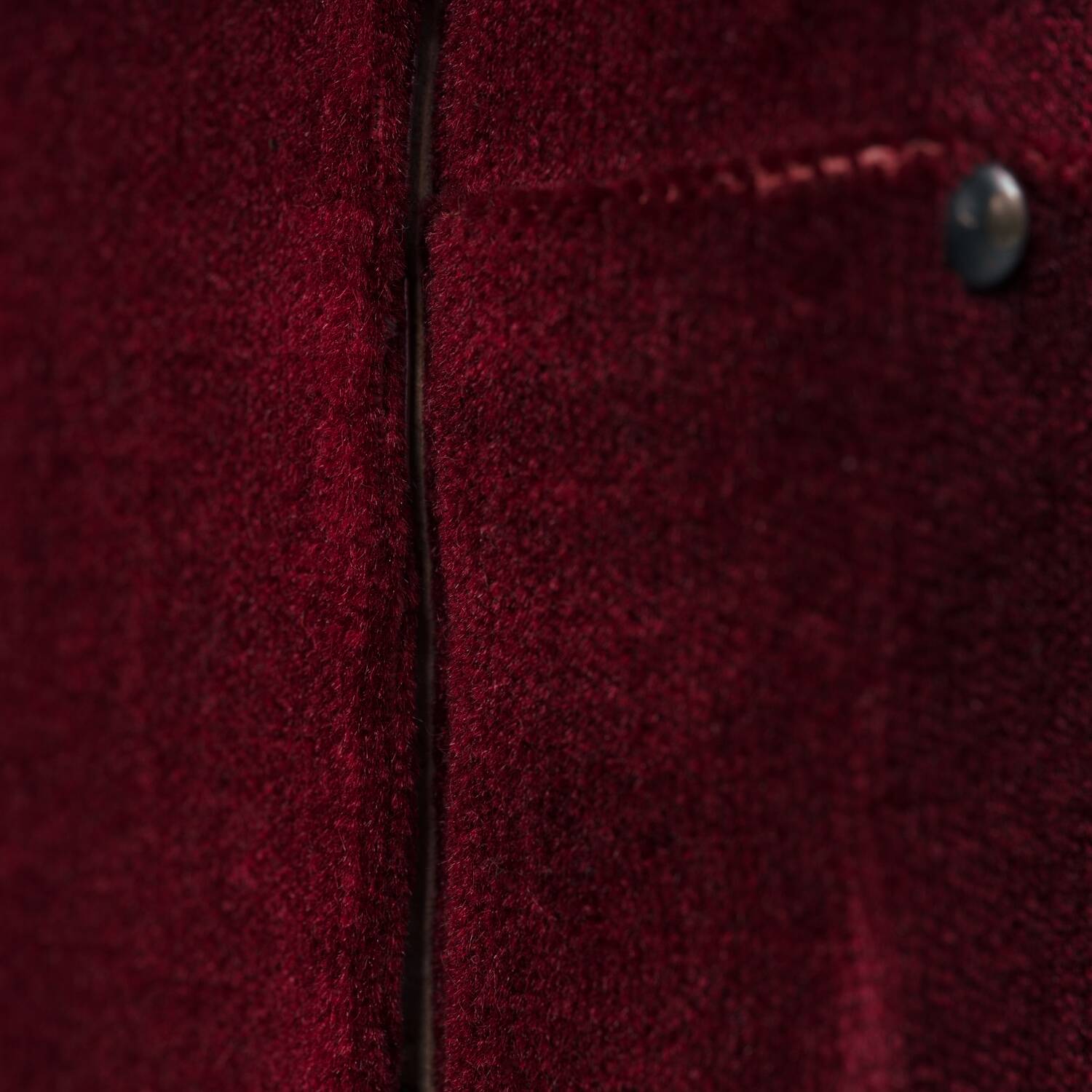 2 red velvet Amsterdam School Art Deco chairs, The Netherlands, 1930s