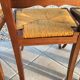 Suite of 6 Louis XV-style mulched chairs