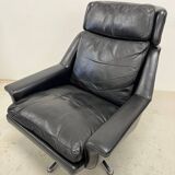 Danish Swivel Armchair Model 802 by Werner Langenfeld for Esa, 1970s