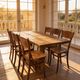 Set of six Authentic antique bentwood chairs, Antonio Volpe