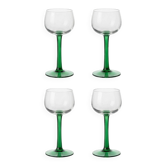 Lot 4 verres alsacien vintage