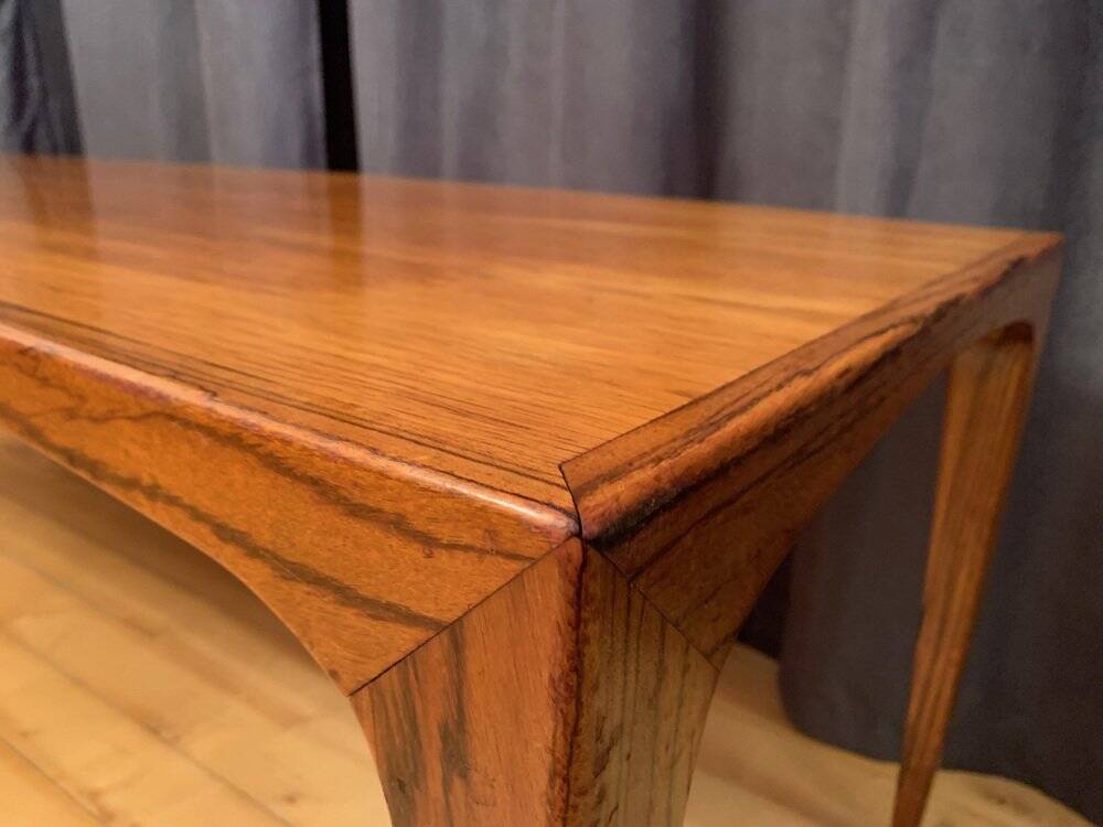 Table basse attribuée à Johannes Andersen pour CFC Silkeborg, Danemark, années 1950.