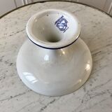 Compotier Terre de Fer Sarreguemines model "Capri" Casino early twentieth century