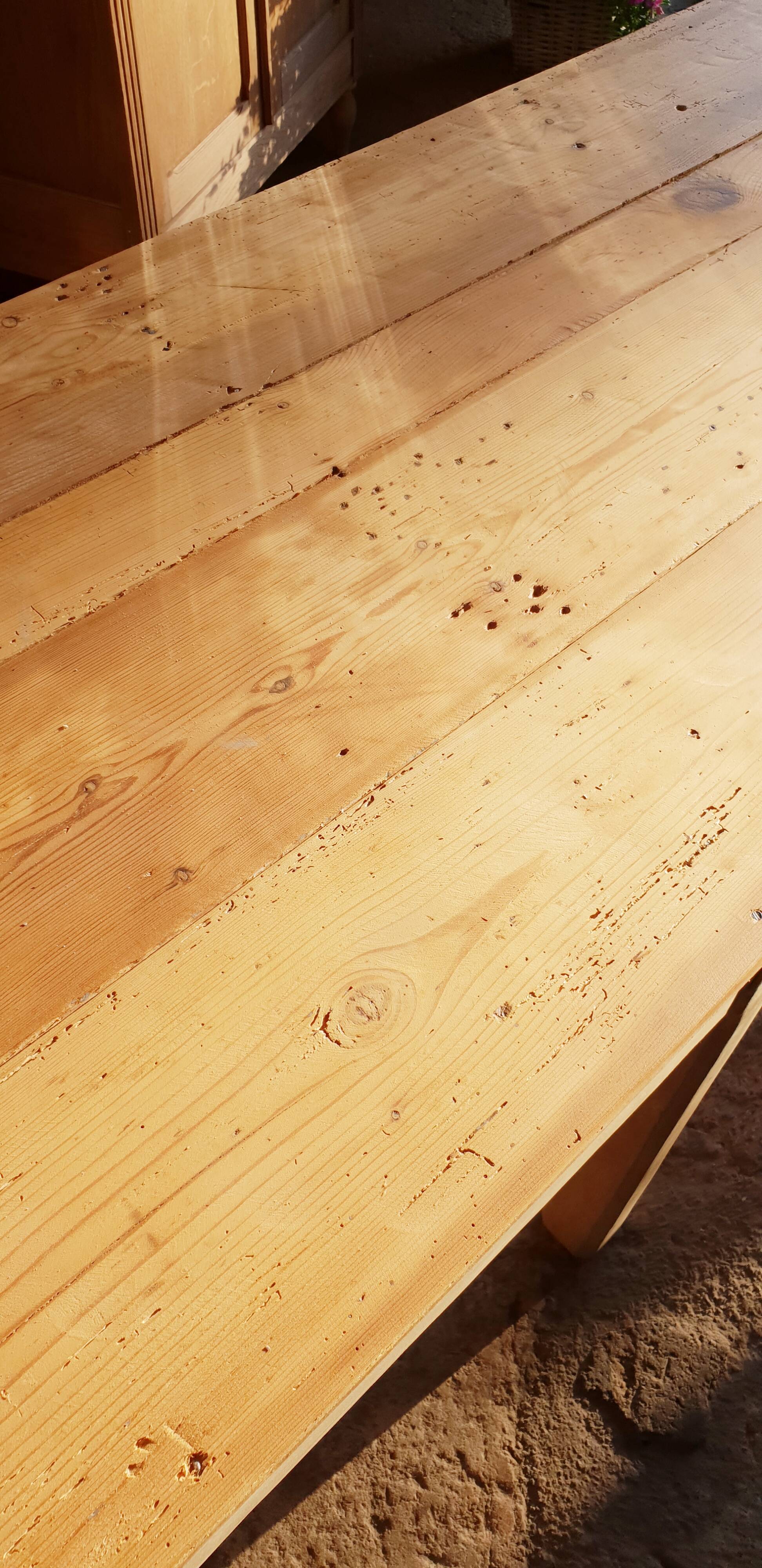 Vintage farmhouse table