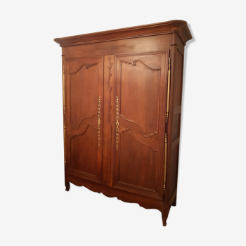 Antique solid oak cabinet