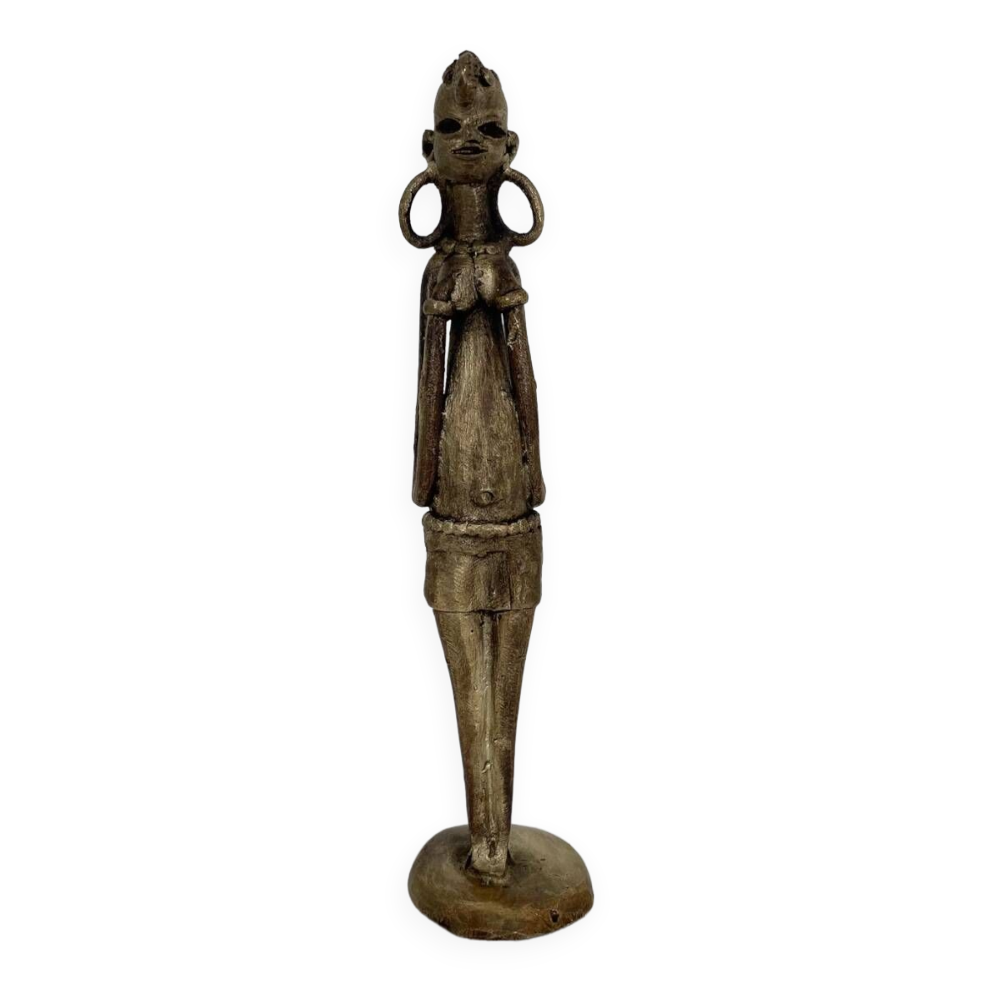 Ancienne statuette femme art africain