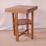 Art Deco gueridon in Burmese teak