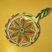 Ceramic fondue pot by Antoine Fazio Vallauris