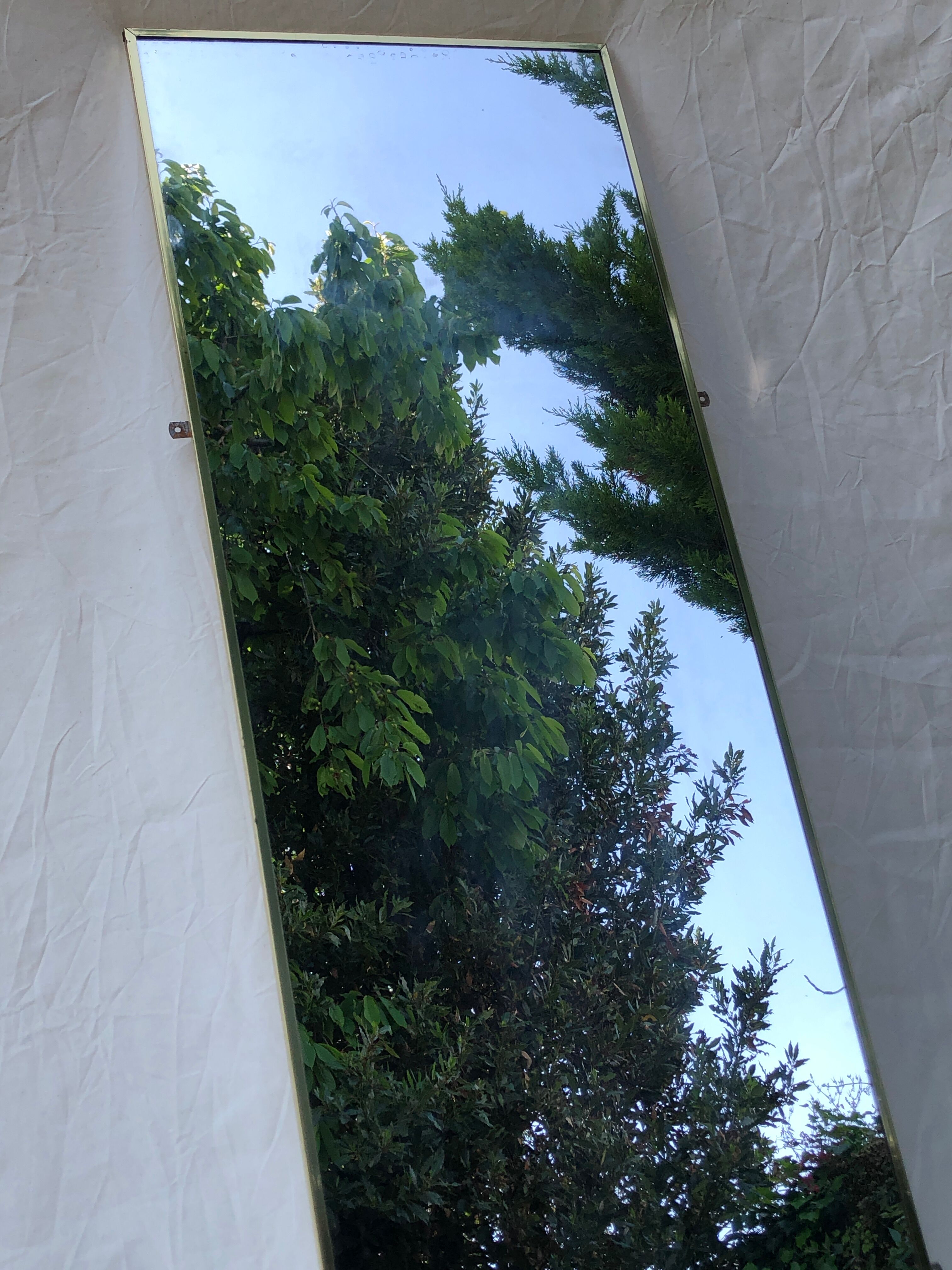 Golden rectangle mirror 70s