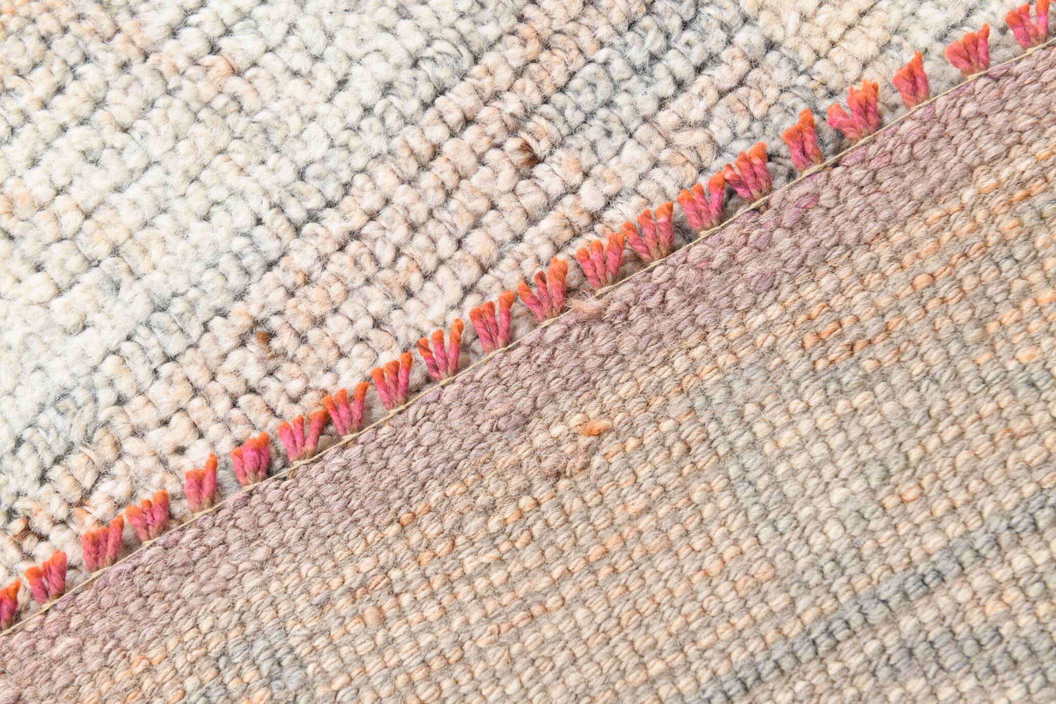 3x12 Pale Orange Beige Turkish Vintage Runner Rug, 86x352Cm SK 18322