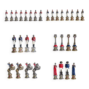 Pièces jeu d'échecs - collection
