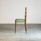 Set of six dining room chairs attributed to Gio Ponti, Italy, 1950.