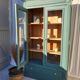 2 glass door dresser