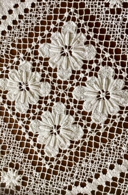 60/70 Italy fashion table made hand woven embroidered