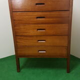Teak chest of drawer