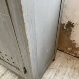XXL workshop locker with blue patina