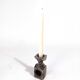 Brutalist candle holder