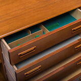 Danish sideboard in teak by Gunnar Nielsen for Tibergaard, 1960s