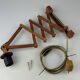 1960s/70s Teak Scissor Lamp Wall Lamp Mid Century Danish Design Denmark