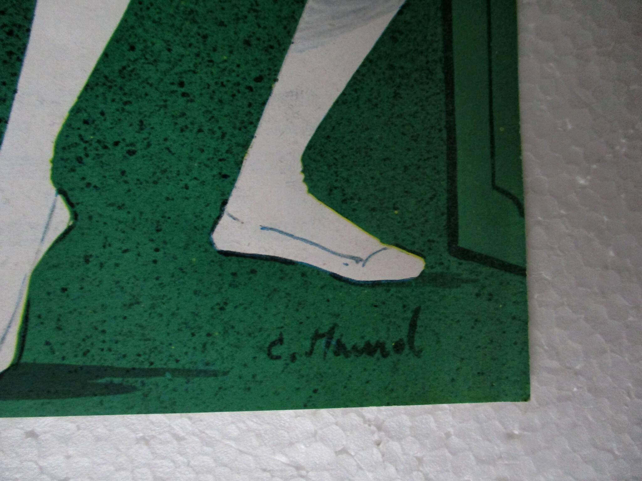 Old Le Galion advertisement from the 1950s by Maurel