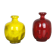 Set of 2 Ceramic Studio Pottery Vase by Hartwig Heyne Ceramics, Germany 1970s