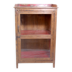 vitrine en teck birman