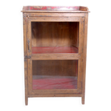 Teak display cabinet