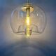 Vintage glass pendant lamp Doria Leuchten