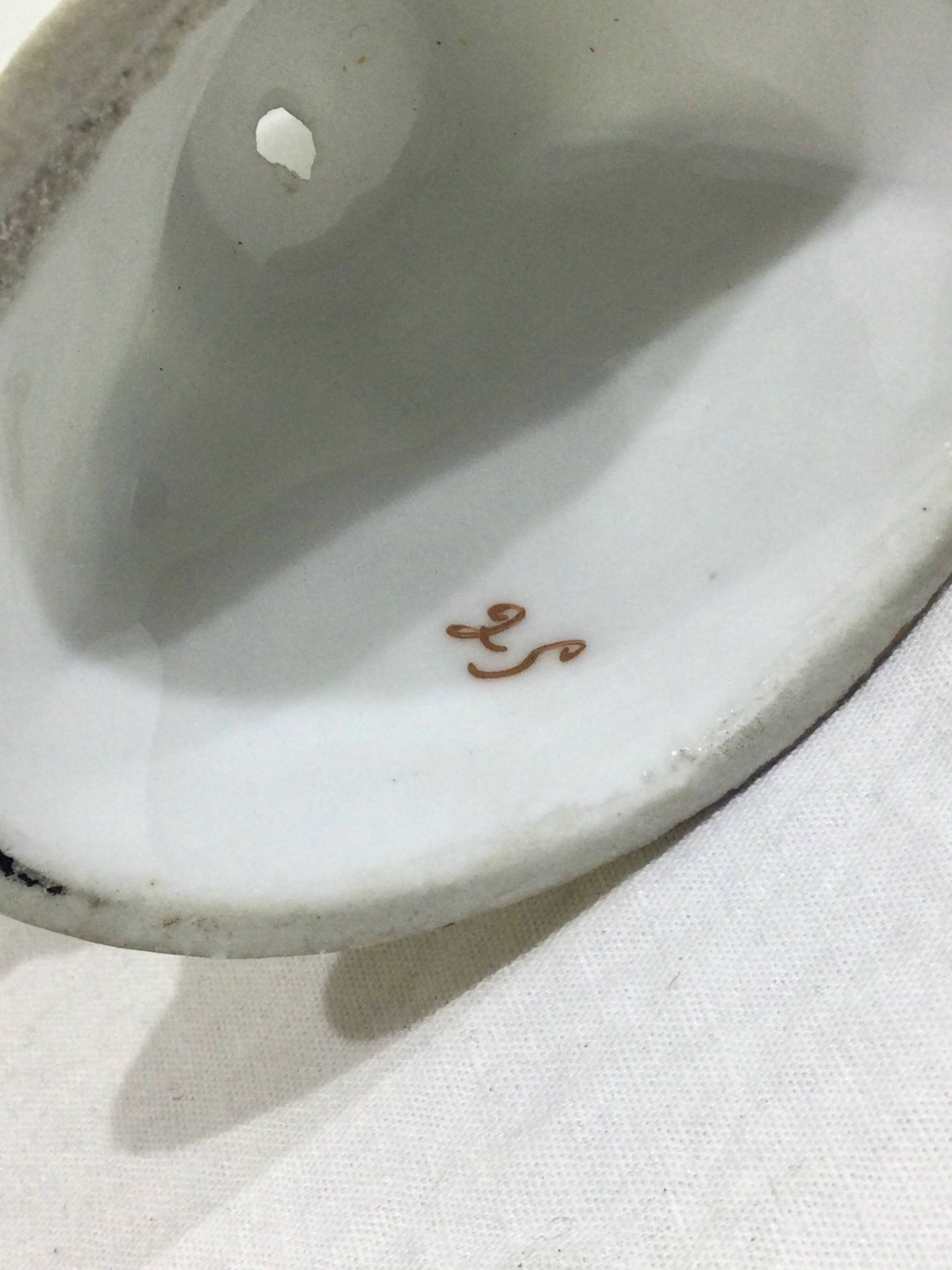 Porcelain Bridal Vase Old Paris 19th century