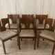 Set of 6 chairs - mobilgirgi - italy - 1960