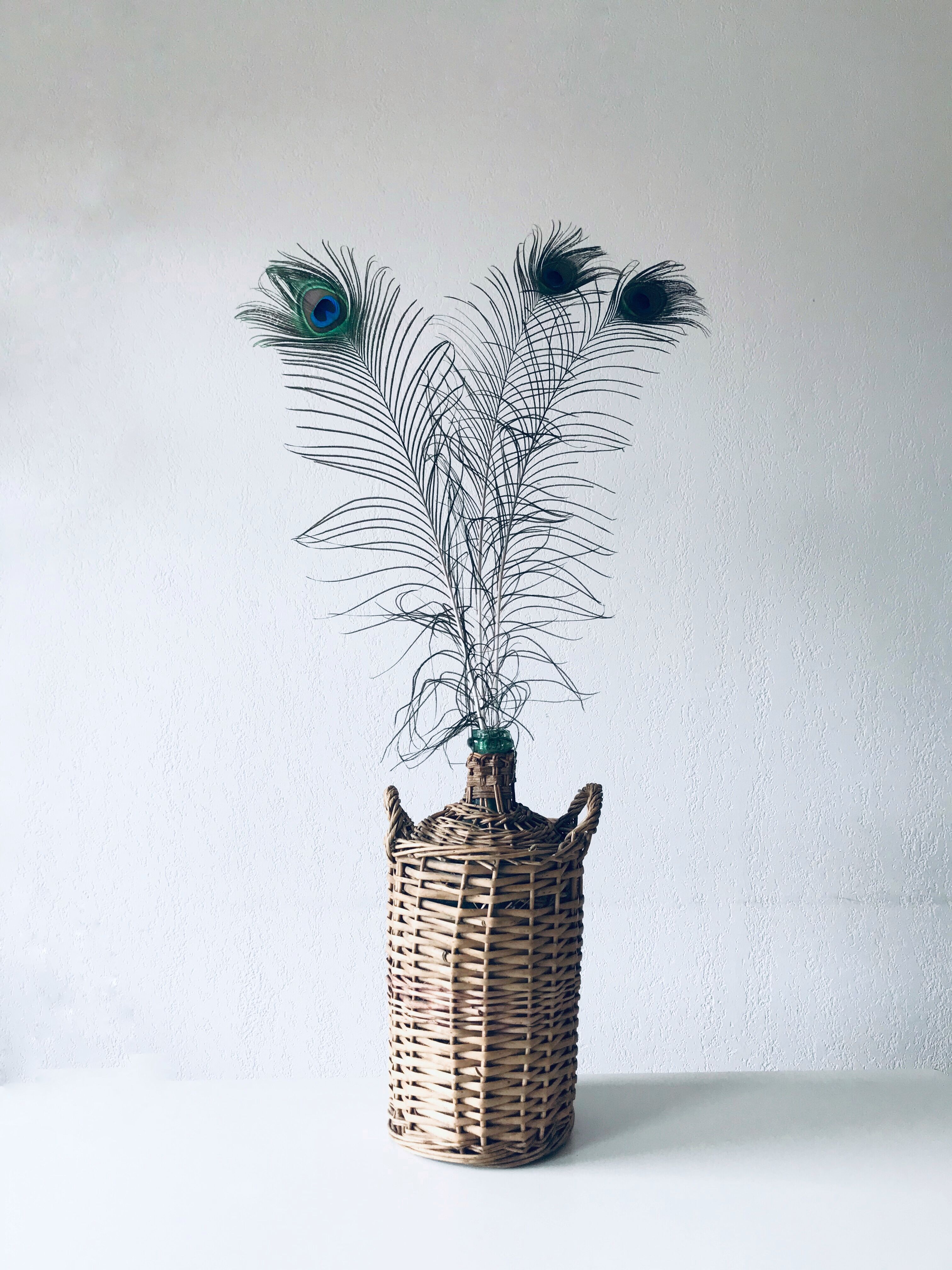 Demijohn with wicker