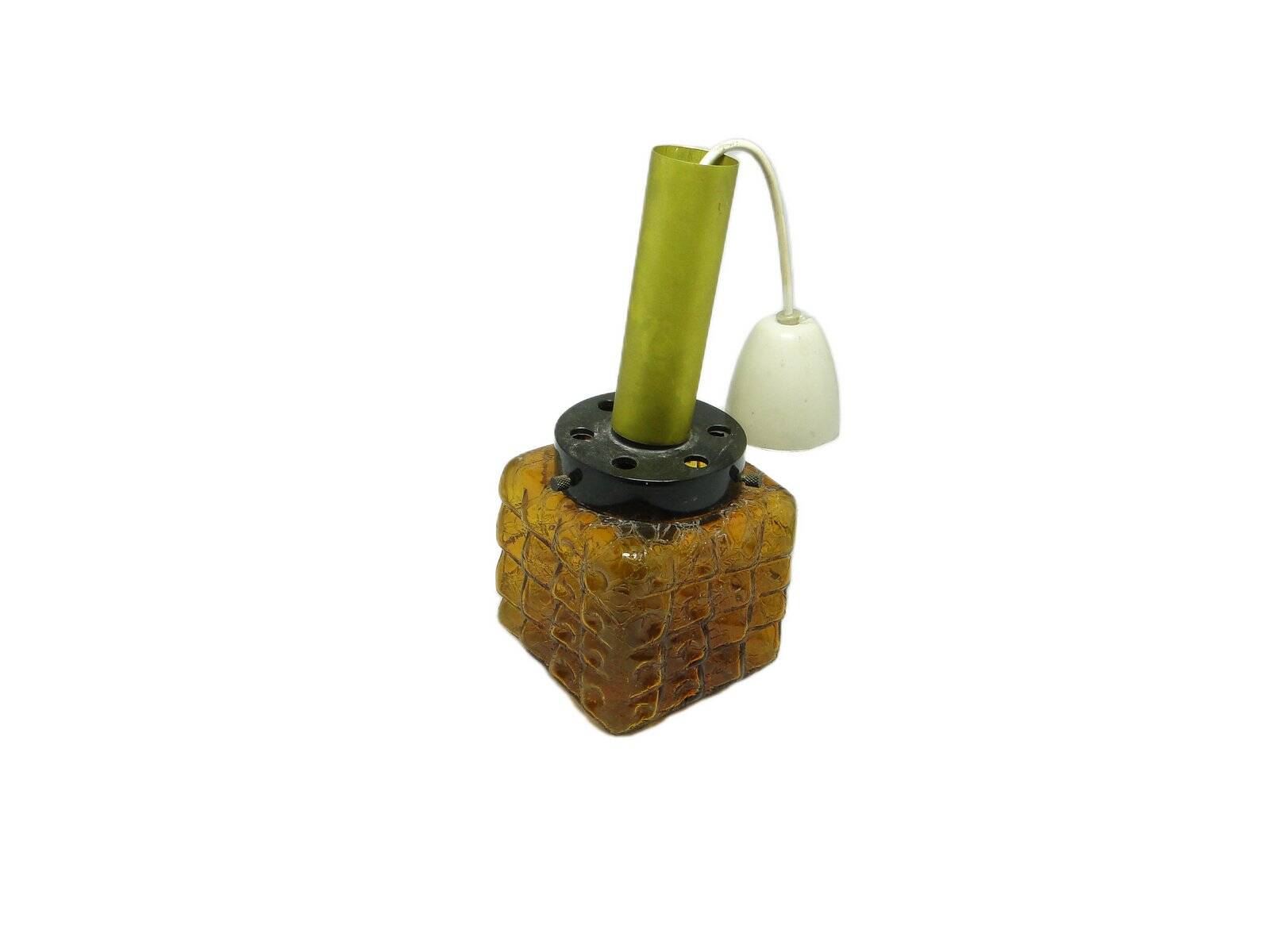 Vintage Polish pendant lamp from Polam, 1970s
