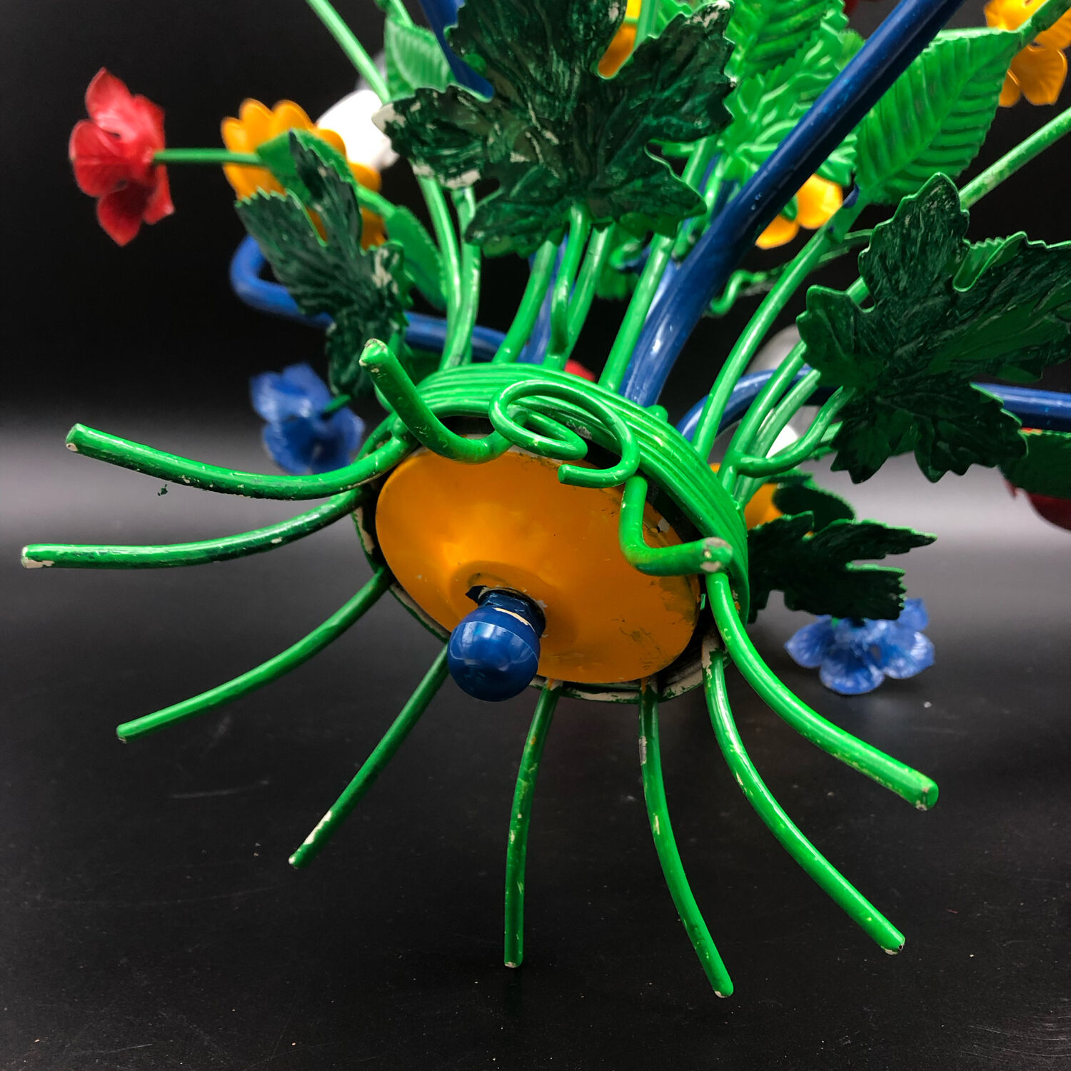 Vintage floral chandelier