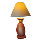 ceramic pebble lamp 1990 signed François Chatain